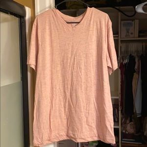 plain pink tee